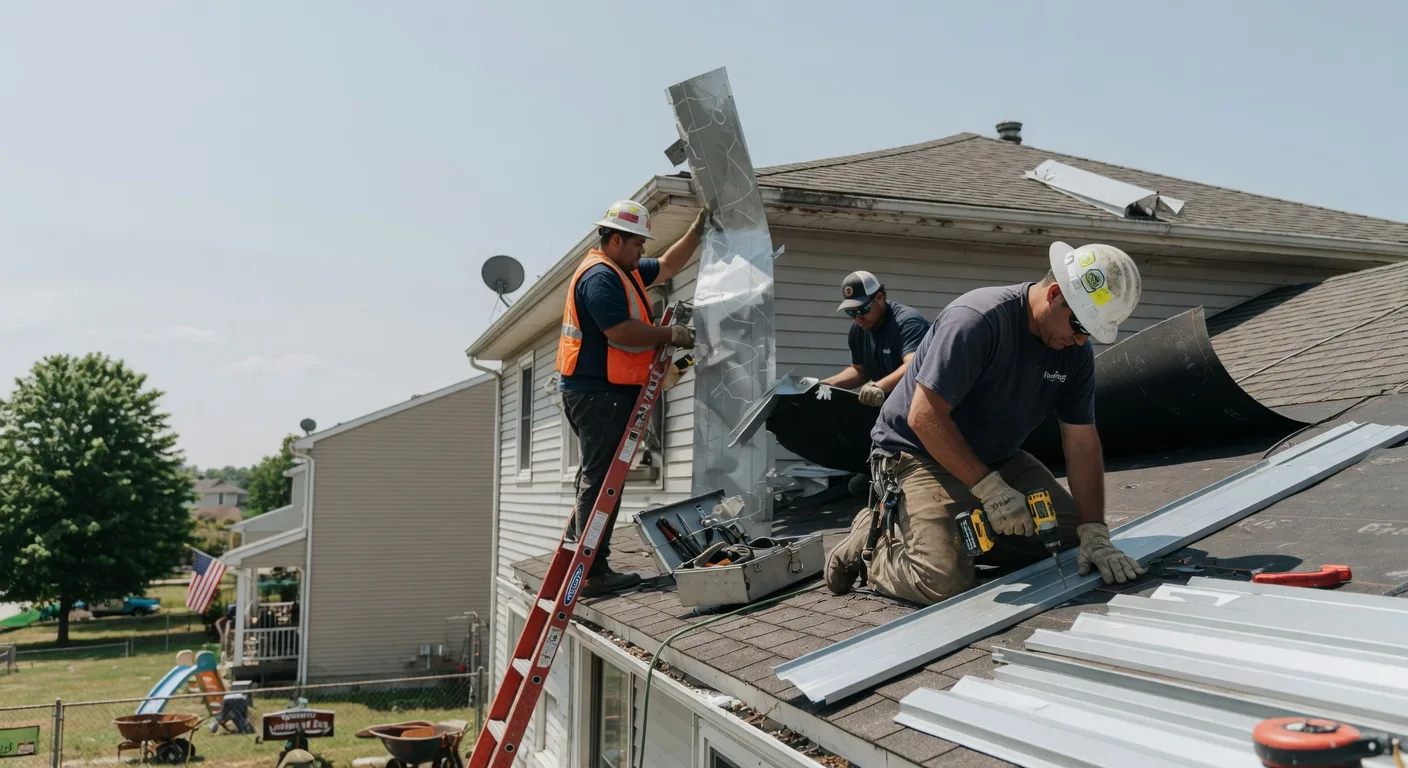 Metal Roof Repair in East Liberty, OH